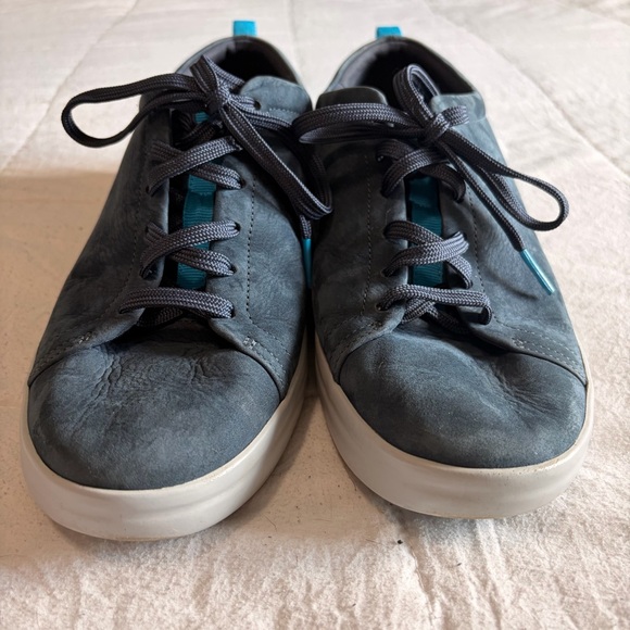 Vionic Paisley Navy Suede Sneakers Size 9 Comfort Shoes